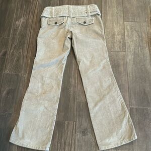 Lightly Worn Tan Corduroy London Jean 2P
